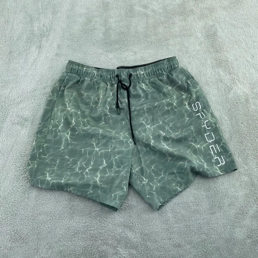 Spyder Swim Shorts Hybrid mens XL Green 1753
